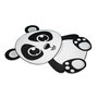 Conceptum Alfombra Kids-1 Blanco y Negro 100 x 160 cm
